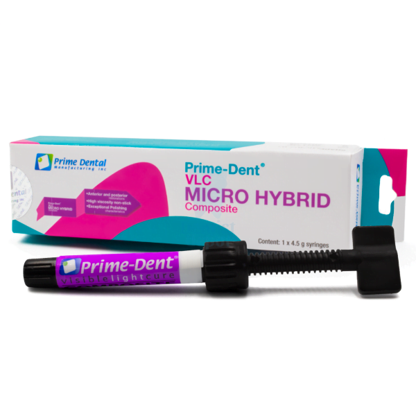 Resina compuesta Prime Dent diferentes tonos